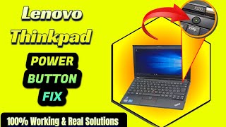 Lenovo Thinkpad x230 laptop Power button Fix  Power On Without Keyboard [upl. by Antons939]