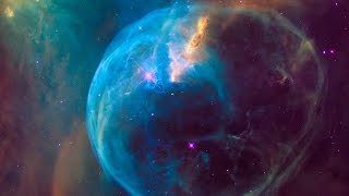 Hubbles Anniversary View of the Bubble Nebula  Video [upl. by Alimaj]