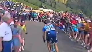 Giro dItalia 1996  Passo Pordoi [upl. by Berck]