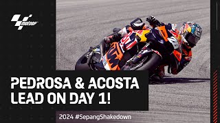 MotoGP™ bikes roar back into life 🔊  2024 SepangShakedown Day 1 Highlights [upl. by Mae]