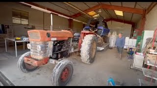 Quand un robot VitiBot Bakus est convoyé par un Massey Ferguson 178 [upl. by Drusy]