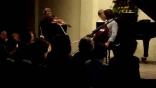 David Garrett Gautier Capucon JeanYves Thibaudet Mendelssohn Klaviertrio op 66 2 Satz [upl. by Freddy]