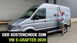 VW eCrafter 2020🔋 Der Kostencheck Stromer oder Diesel Fahrbericht  Review  Test  Reichweite [upl. by Brandi]