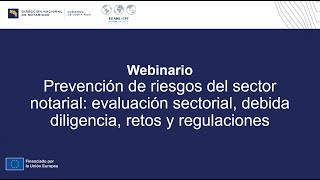 Webinario Prevención de riesgos del sector notarial [upl. by Hinckley971]