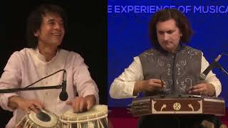 Ustad Zakir Hussain and Rahul sharma  Tabla and Santoor [upl. by Keeryt]