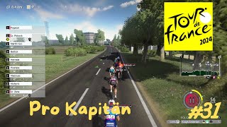 Tour de France 2024  Pro Kapitän 31  Lüttich Bastogne Lüttich [upl. by Ebeneser]