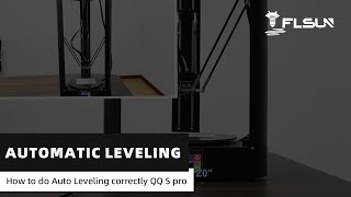 How to do Auto Leveling correctly QQ S pro [upl. by Afihtan]