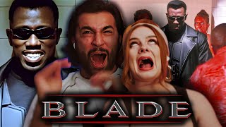 FIRST TIME WATCHING  Blade 1998  MOVIE REACTION [upl. by Avery457]