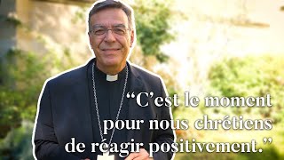 Message de Mgr Michel Aupetit pour la rentrée [upl. by Nedrud]