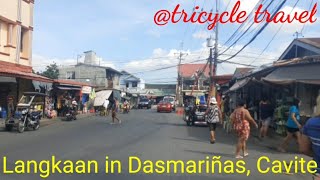 Langkaan along Governors Highway To Cityhomes Resortville in Dasmariñas Cavite  Tricycle Ride [upl. by Eachelle]