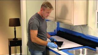 How to Use RustOleum Countertop Transformations [upl. by Artened]