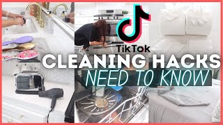 TIKTOK CLEANING HACKS YOU NEED TO KNOW  NEW HOME CLEANING HACKS  2021 TIKTOK CLEANING TIPS [upl. by Colver303]