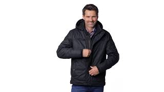 Glattsand Herren Winterjacke im WollLook  233910  Vorteilshop [upl. by Esinel]