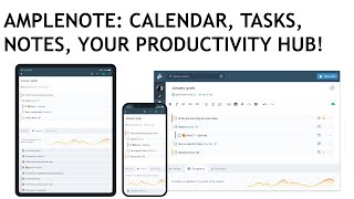 Amplenote Calendar Tasks Notes Your Productivity Hub [upl. by Frere]