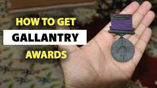 Eligibility Conditions For The Gallantry Awards [upl. by Oinimreh]