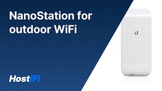 How to use a NanoStation as an outdoor WiFi AP [upl. by Magen686]