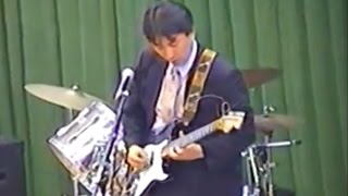 High school teacher played Yngwie Malmsteen2001酒田工業高校酒工祭Live [upl. by Brandea]