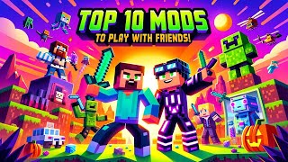 10 Epic Minecraft Mods To Play With Friends In 2024 [upl. by Aisatnaf]