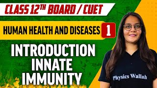 Part1 Ch10 Human health and disease Biology class 12 maharashtra board new syllabus immune system [upl. by Robinette]