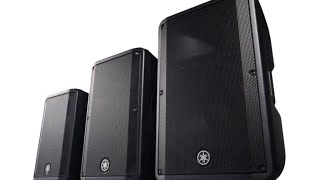 Yamaha DBR Series Powered Loudspeakers A First Look [upl. by Eupheemia541]