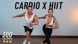 20 MIN CARDIO HIIT WORKOUT  ALL STANDING  Full Body No Equipment No Repeats [upl. by Clarine]