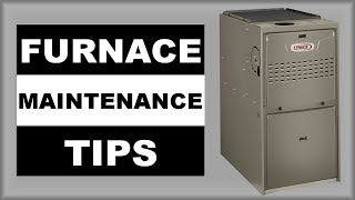 Furnace Maintenance Tips Gas Fired LowMid Efficiency [upl. by Mcdermott894]