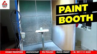 Paint Booth  Spray Booth  Build a Spray Booth  Ghar Interior [upl. by Diad]