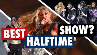 Ranking Every Super Bowl Halftime Show [upl. by Ashia733]