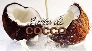 Latte di cocco da noce di cocco [upl. by Aham]