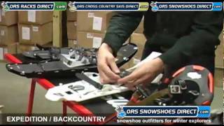 2012 Backcountry MSR Tubbs Atlas Snowshoes Comparison Video  by ORS Snowshoes Direct [upl. by Paola335]