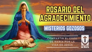 Rosario del agradecimiento Misterios de Gozo Lunes y Sábado Franciscanos de María [upl. by Judy]