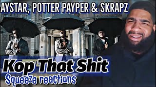 Aystar Potter Payper amp Skrapz  Kop That Shit Remix  Episode 1  GRM Daily  Reaction [upl. by Ymmas664]