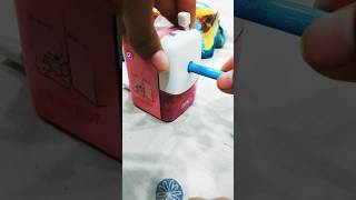 Using pencil sharpener machine  Craft with Clara  stationary cutestationery [upl. by Lashoh]