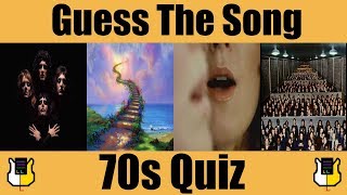 Guess The Song 70s  QUIZ [upl. by Maren]