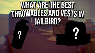 What are the BEST Throwables and Vests  Jailbird Remastered Roblox [upl. by Firmin]