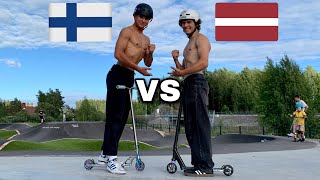 SCOOTTAUKSEN MAAOTTELU  SUOMI VS LATVIA [upl. by Mehitable]