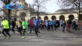 Neujahrslauf 2013 München im Hofgarten [upl. by Belva798]