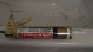 HOW TO CAULK PURE SILICONE [upl. by Namso]