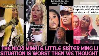 NICKI MINAJ amp LITTLE SISTER MING Li The sins of the father [upl. by Yboc]