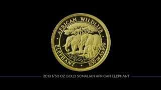 2013 150 oz Gold Somali Elephant [upl. by Leugimsiul41]