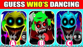 INCREDIBOX SPRUNKI  GUESS WHOS DANCING🎶 All characters  Pinki Vineria  Sky  Gray  Quiz Bum [upl. by Renmus644]