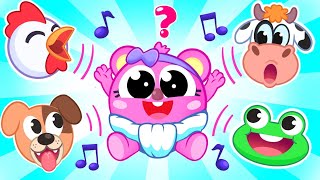 Animal Sounds Song  Toddler Zoo Songs For Children amp Nursery Rhymes [upl. by Jarrad]