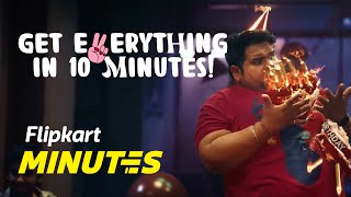 Flipkart Minutes Party Essentials Delivered in Just 10 Minutes 🎉🚀 [upl. by Boehmer61]