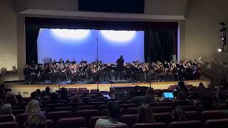 DeLand High School Symphonic Band  2024 FBA District Concert MPA “Festive Dances” [upl. by Sallyann]