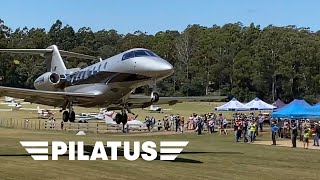 PC24 – INCREDIBLE Grass Landing at The Vale Airstrip in Tasmania [upl. by Dunham380]