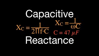 RLC Circuits 1 of 19 How to Calculate Capacitive Reactance [upl. by Norene417]