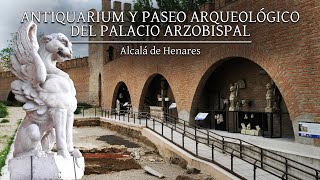 ANTIQUARIUM y PASEO ARQUEOLÓGICO del PALACIO ARZOBISPAL de Alcalá de Henares Madrid [upl. by Earised155]