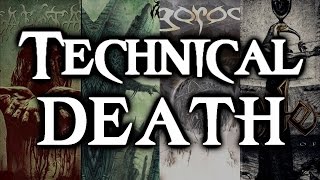 TECHNICAL DEATH METAL  20 BEST BANDS [upl. by Croner]