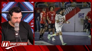 Sport Express  منتخب كرة اليد من اجل المركز الثالث [upl. by Schramke608]