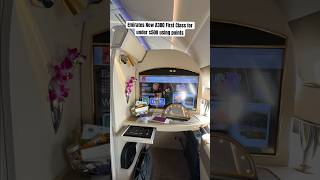 Experiencing Luxury at 30000 Feet First Class on Emirates Boeing 777 [upl. by Hengel774]